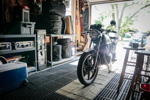 garage full of stuff